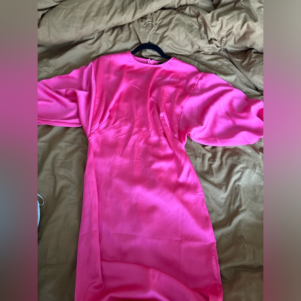Maxi cocktail maxi dress..satin feel